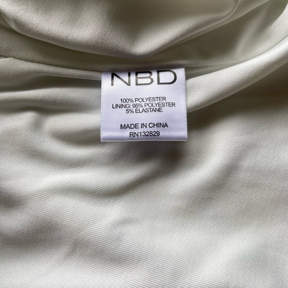 NBD "On the Fence" Dress Mini New With Tags Mesh Spaghetti Straps Revolve - Picture 7 of 15